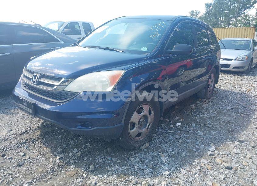 Photo 2 of 2010 Honda Cr-v LX (VIN 5J6RE3H31AL003797)