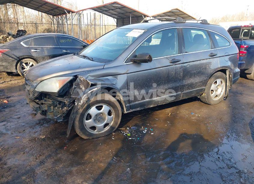 Photo 2 of 2010 Honda Cr-v LX (VIN 5J6RE3H32AL019099)