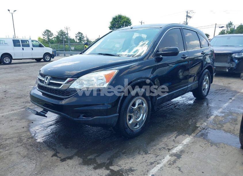 Photo 2 of 2010 Honda Cr-v LX (VIN 5J6RE3H36AL012933)