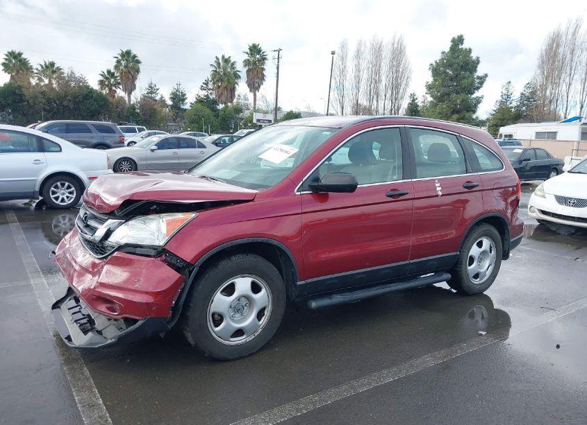 Photo 2 of 2010 Honda Cr-v LX (VIN 5J6RE3H36AL047861)