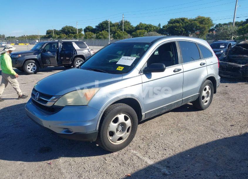 Photo 2 of 2011 Honda Cr-v LX (VIN 5J6RE3H36BL025327)
