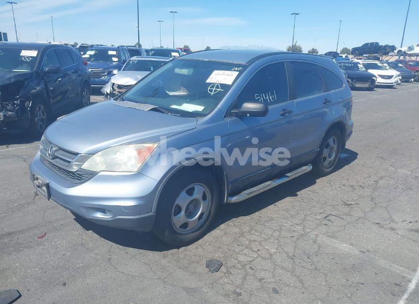 Photo 2 of 2011 Honda Cr-v LX (VIN 5J6RE3H39BL038234)