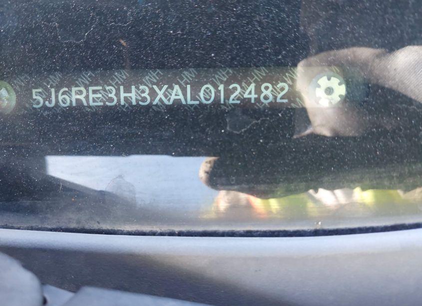 Photo 9 of 2010 Honda Cr-v LX (VIN 5J6RE3H3XAL012482)