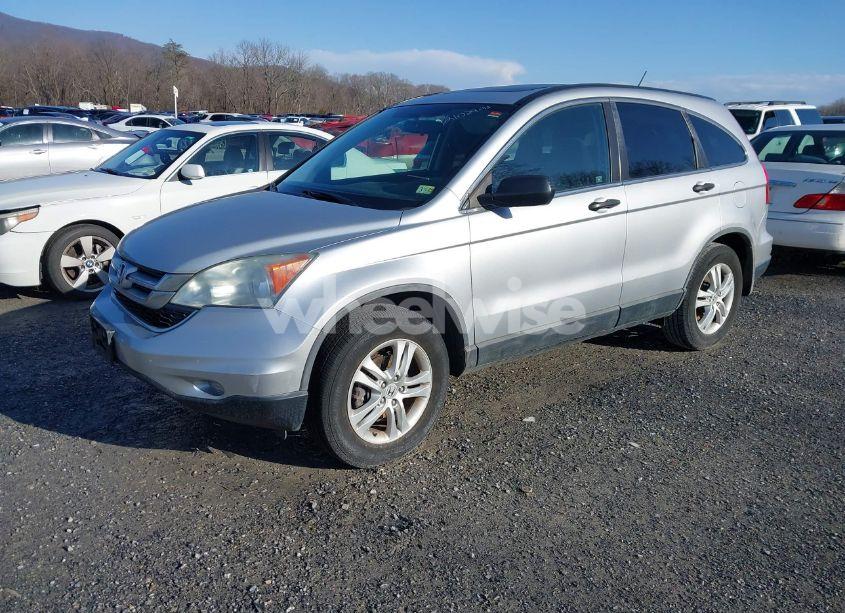Photo 2 of 2010 Honda Cr-v EX (VIN 5J6RE3H52AL005480)