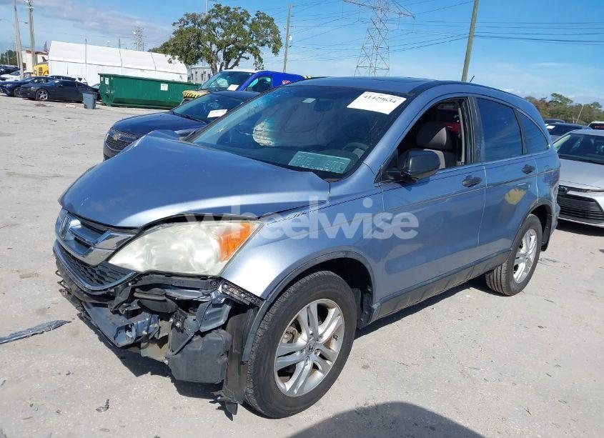 Photo 2 of 2010 Honda Cr-v EX (VIN 5J6RE3H54AL045656)