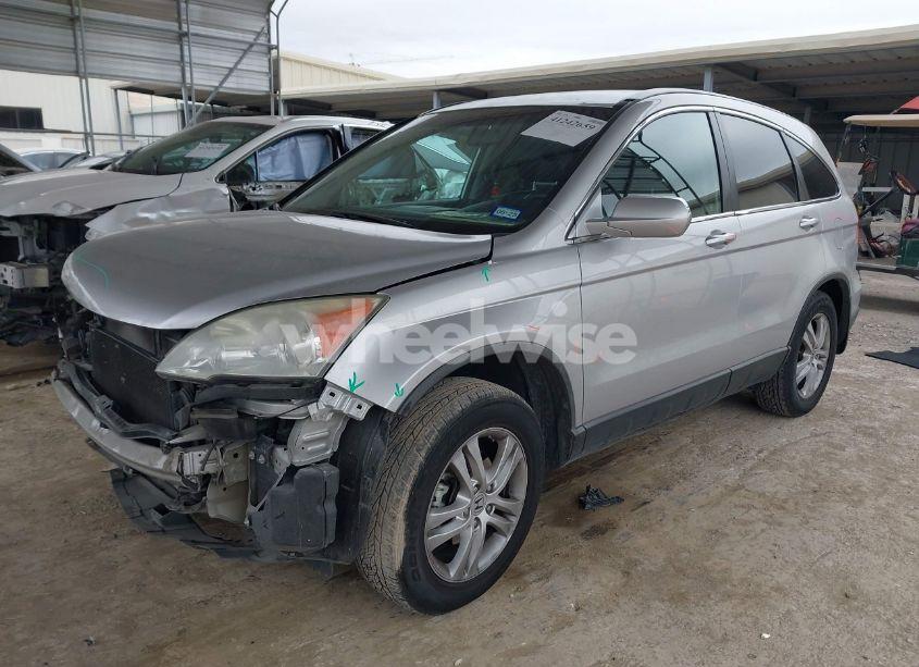 Photo 2 of 2010 Honda Cr-v EX-L (VIN 5J6RE3H70AL015197)