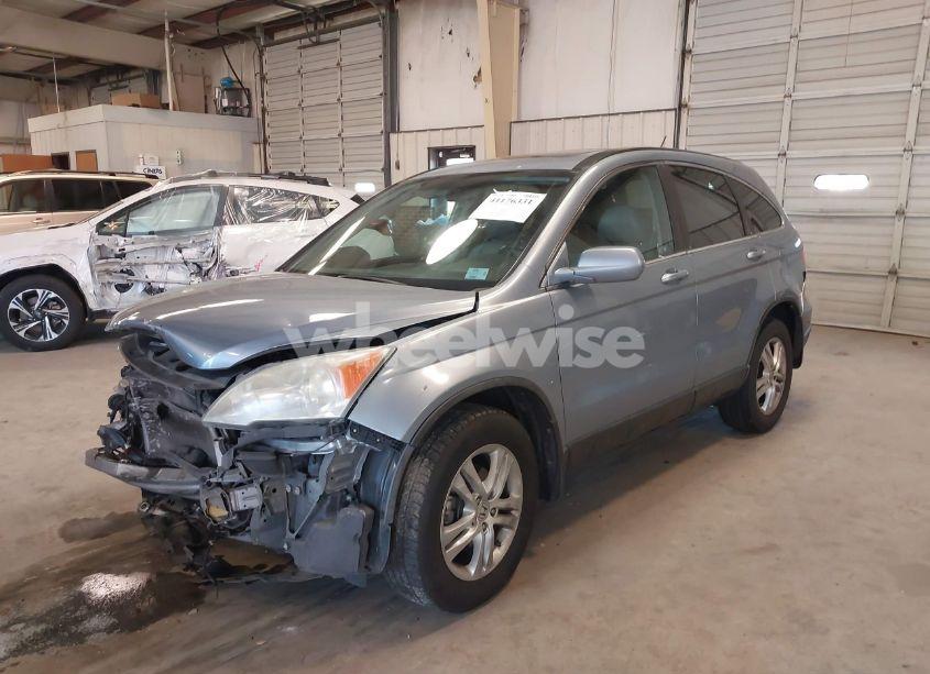 Photo 2 of 2010 Honda Cr-v EX-L (VIN 5J6RE3H70AL031691)