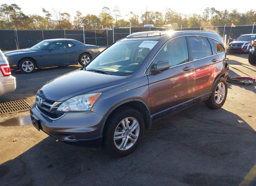 Photo 2 of 2011 Honda Cr-v EX-L (VIN 5J6RE3H70BL031921)