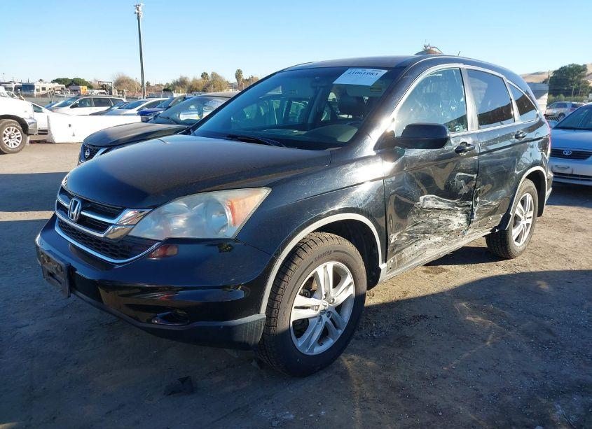 Photo 2 of 2010 Honda Cr-v EX-L (VIN 5J6RE3H71AL003530)