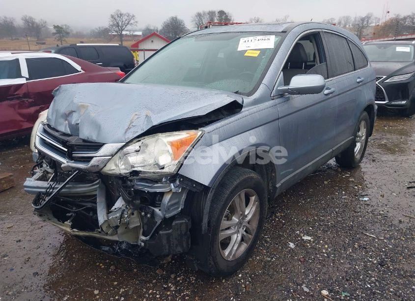 Photo 2 of 2010 Honda Cr-v EX-L (VIN 5J6RE3H71AL007982)