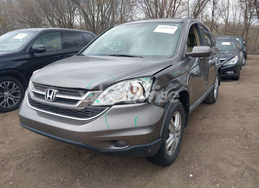Photo 2 of 2010 Honda Cr-v EX-L (VIN 5J6RE3H72AL002743)