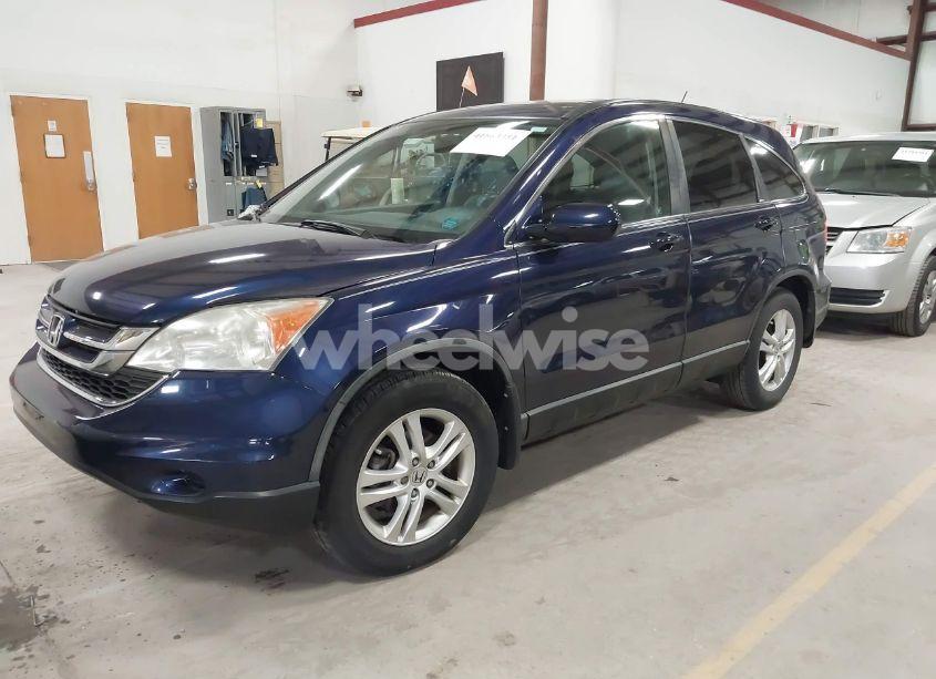 Photo 2 of 2011 Honda Cr-v EX-L (VIN 5J6RE3H75BL001121)