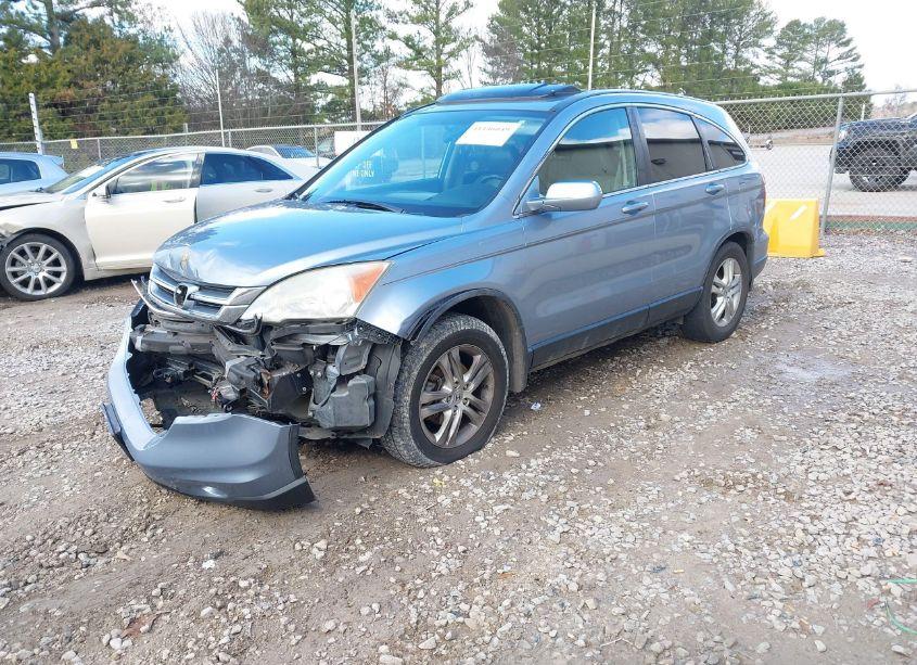 Photo 2 of 2010 Honda Cr-v EX-L (VIN 5J6RE3H76AL027600)