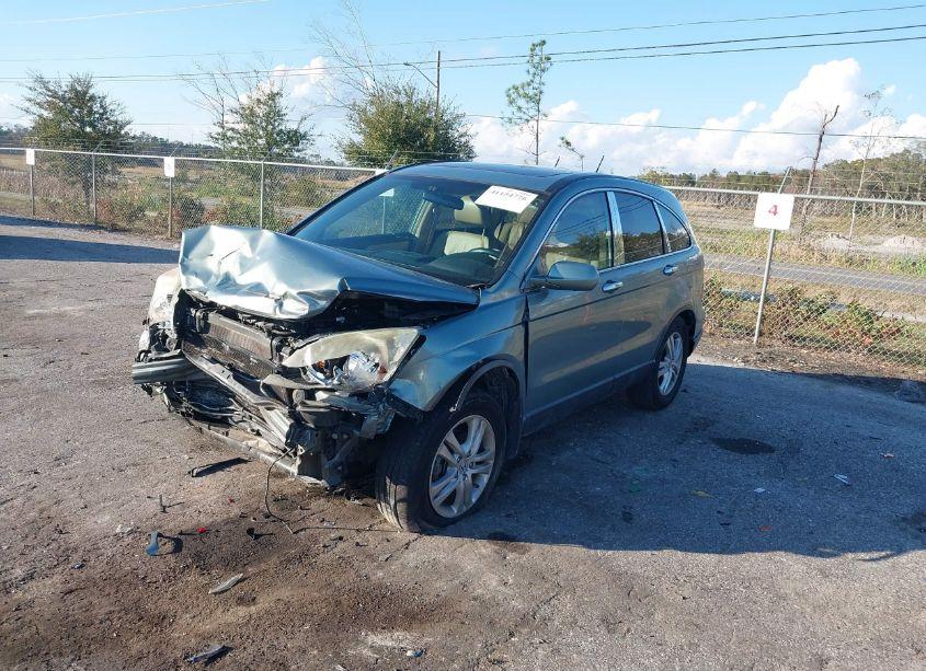 Photo 2 of 2010 Honda Cr-v EX-L (VIN 5J6RE3H76AL047720)