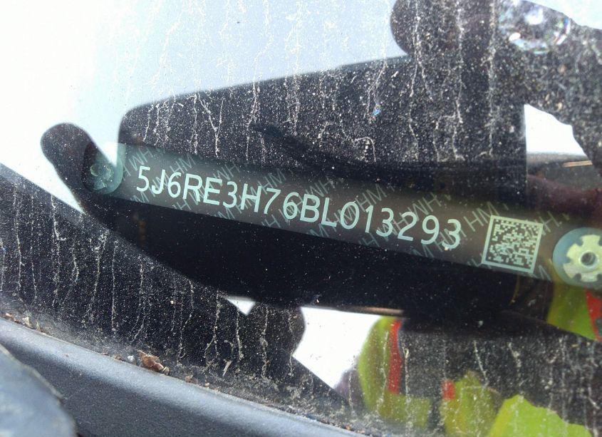 Photo 9 of 2011 Honda Cr-v EX-L (VIN 5J6RE3H76BL013293)