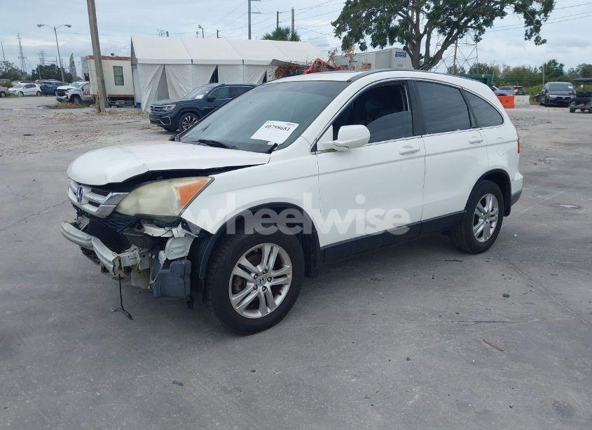 Photo 2 of 2011 Honda Cr-v EX-L (VIN 5J6RE3H76BL026724)