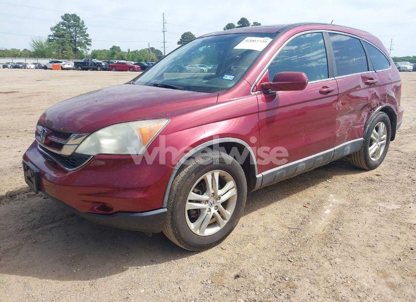 Photo 2 of 2011 Honda Cr-v EX-L (VIN 5J6RE3H76BL032541)