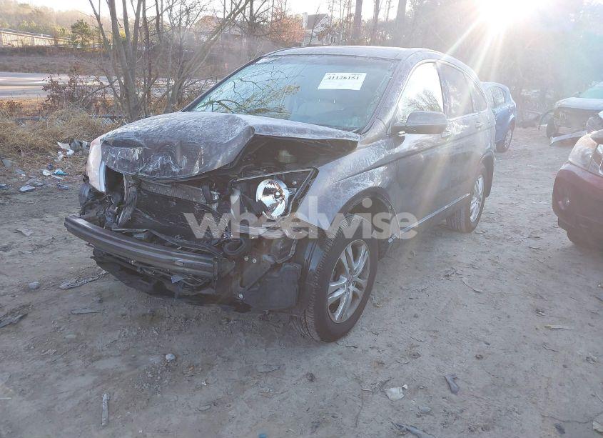 Photo 2 of 2011 Honda Cr-v EX-L (VIN 5J6RE3H77BL023413)