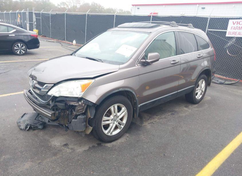 Photo 2 of 2010 Honda Cr-v EX-L (VIN 5J6RE3H78AL036377)