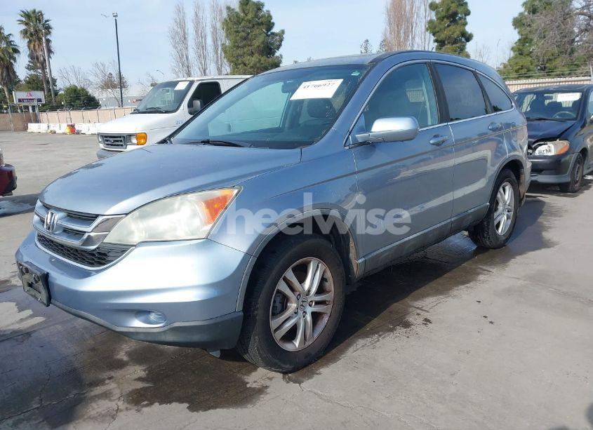Photo 2 of 2010 Honda Cr-v EX-L (VIN 5J6RE3H78AL042325)