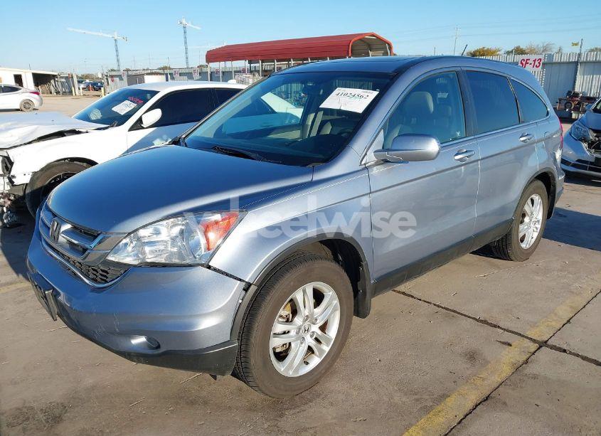 Photo 2 of 2010 Honda Cr-v EX-L (VIN 5J6RE3H78AL048447)