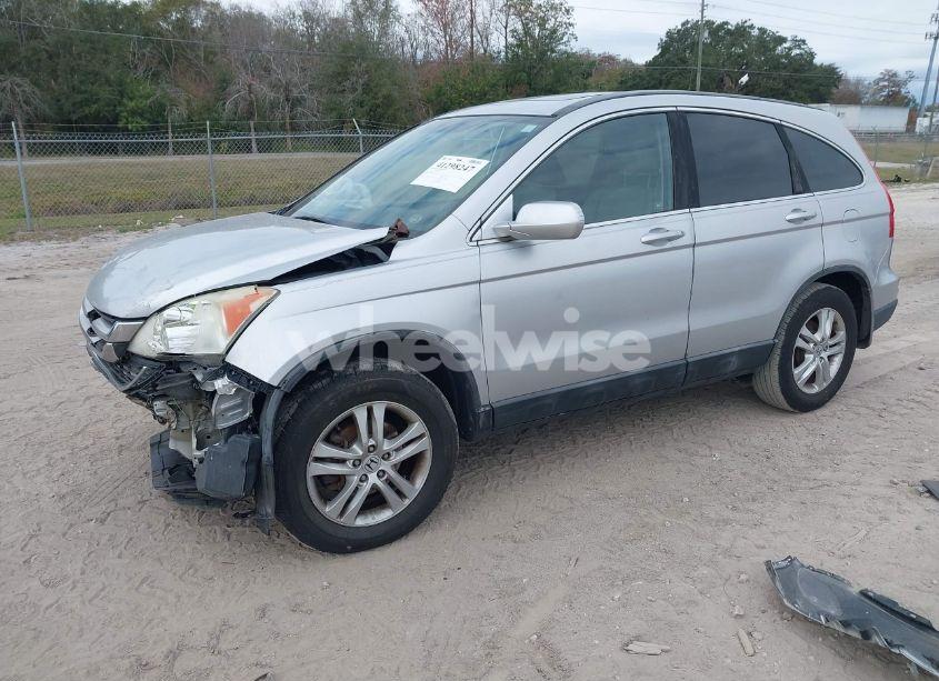 Photo 2 of 2010 Honda Cr-v EX-L (VIN 5J6RE3H79AL024335)