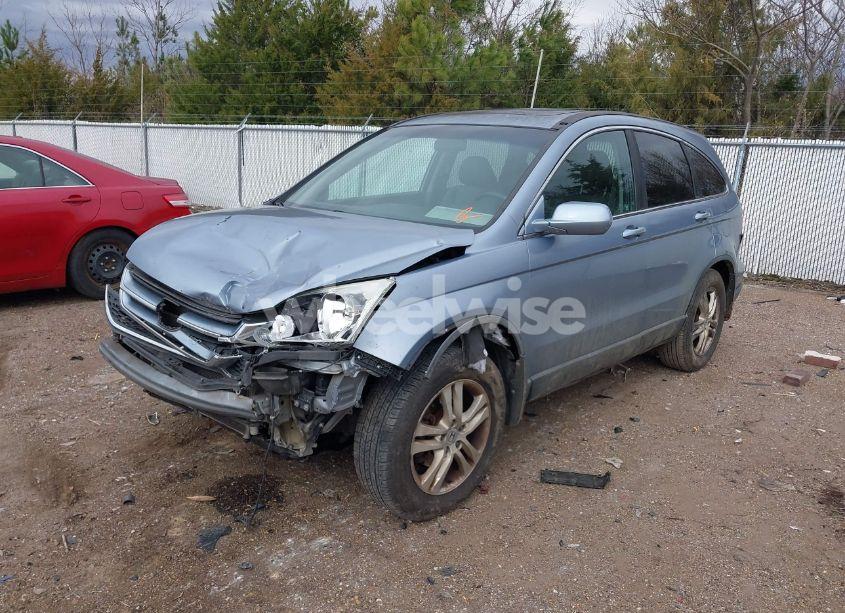 Photo 2 of 2010 Honda Cr-v EX-L (VIN 5J6RE3H79AL037666)