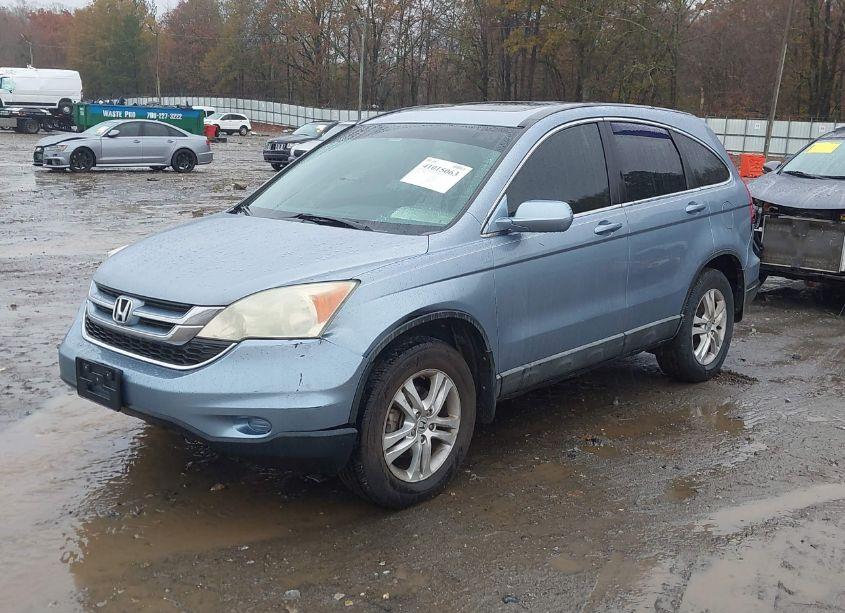 Photo 2 of 2010 Honda Cr-v EX-L (VIN 5J6RE3H7XAL000836)