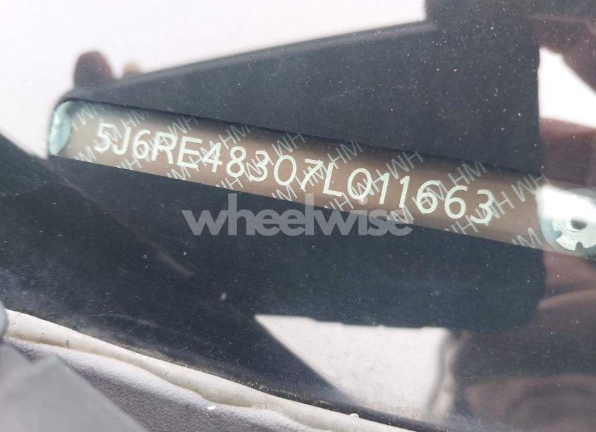 Photo 9 of 2007 Honda Cr-v LX (VIN 5J6RE48307L011663)