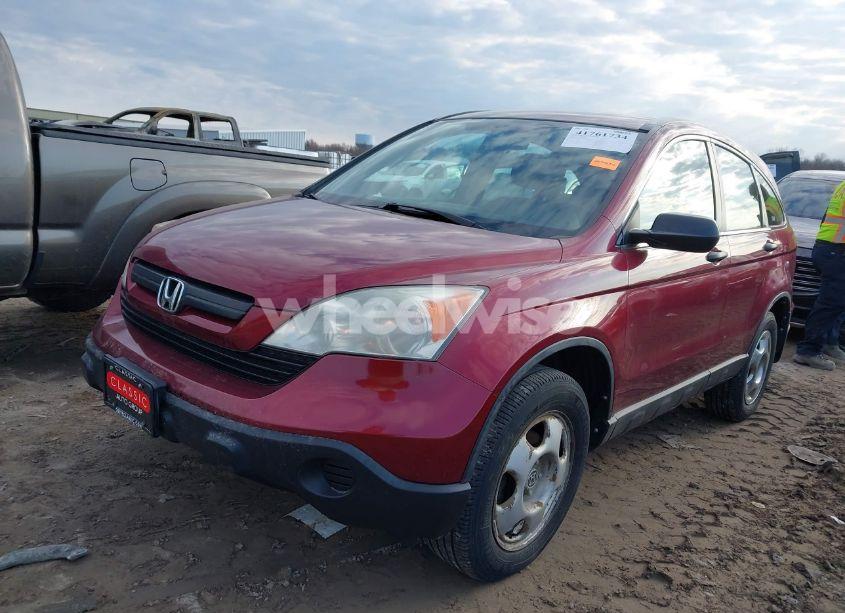 Photo 2 of 2008 Honda Cr-v LX (VIN 5J6RE48348L014356)