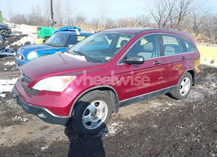 Photo 2 of 2009 Honda Cr-v LX (VIN 5J6RE48399L030909)