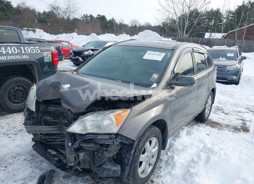 Photo 2 of 2009 Honda Cr-v EX (VIN 5J6RE48549L049966)