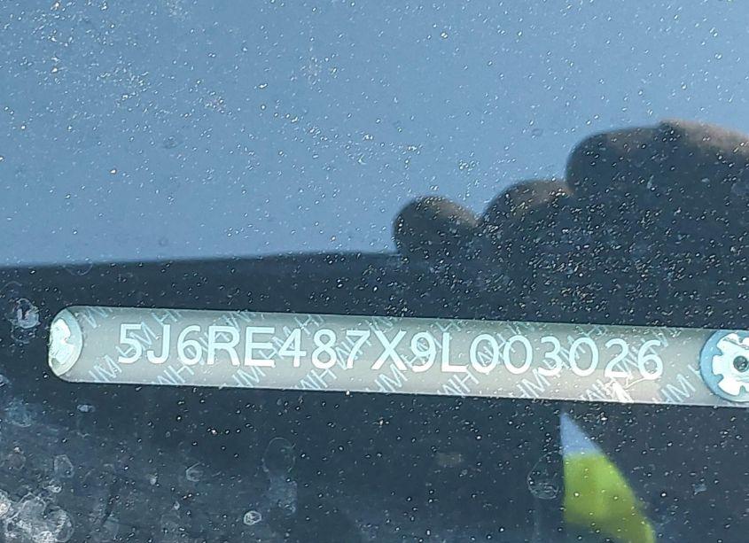Photo 9 of 2009 Honda Cr-v EX-L (VIN 5J6RE487X9L003026)