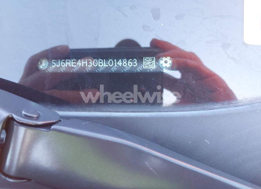 Photo 9 of 2011 Honda Cr-v LX (VIN 5J6RE4H30BL014863)