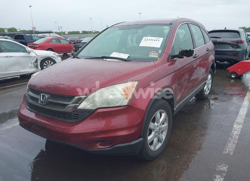 Photo 2 of 2010 Honda Cr-v LX (VIN 5J6RE4H31AL082653)