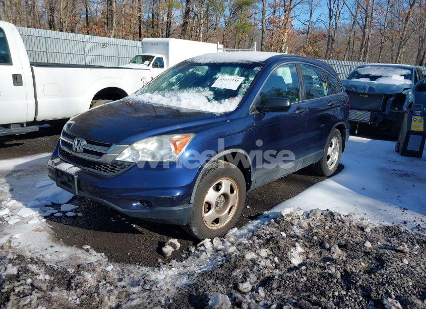 Photo 2 of 2010 Honda Cr-v LX (VIN 5J6RE4H34AL035486)