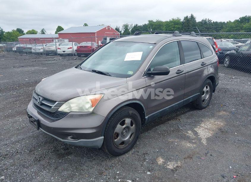 Photo 2 of 2010 Honda Cr-v LX (VIN 5J6RE4H35AL097821)