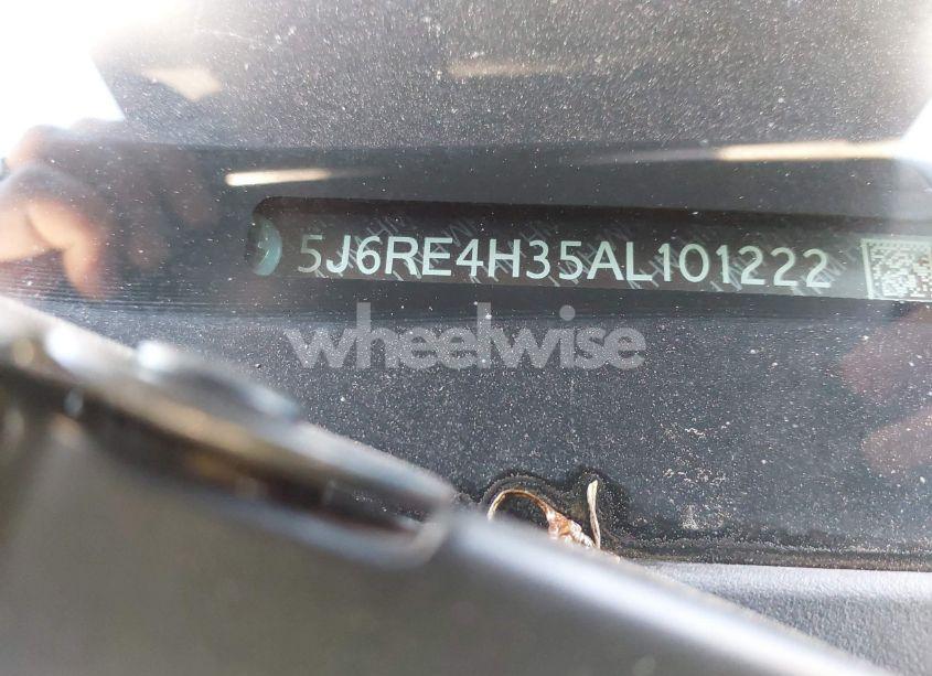 Photo 9 of 2010 Honda Cr-v LX (VIN 5J6RE4H35AL101222)