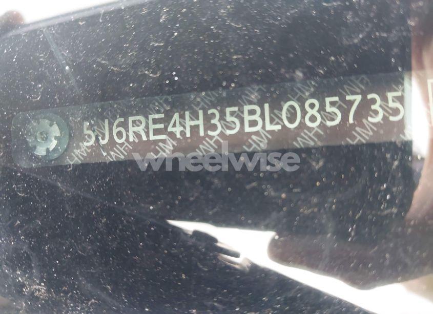 Photo 9 of 2011 Honda Cr-v LX (VIN 5J6RE4H35BL085735)