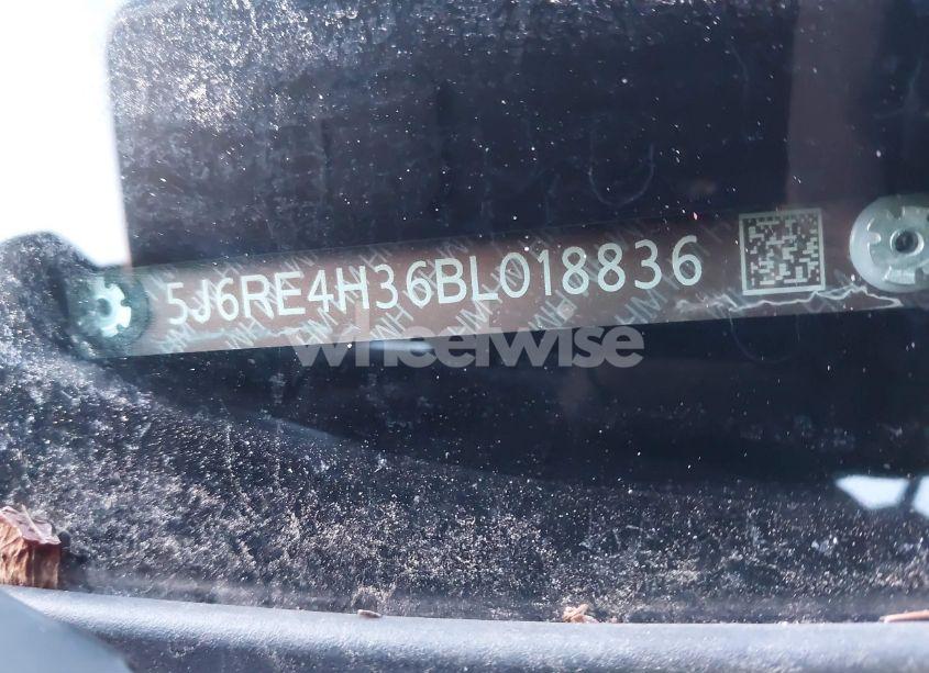 Photo 9 of 2011 Honda Cr-v LX (VIN 5J6RE4H36BL018836)