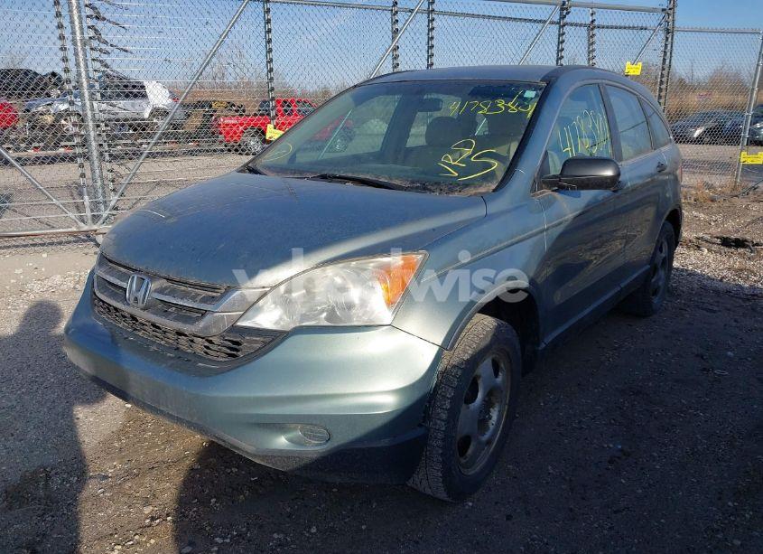 Photo 2 of 2010 Honda Cr-v LX (VIN 5J6RE4H37AL022506)