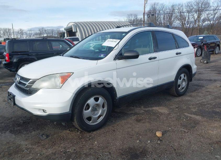 Photo 2 of 2010 Honda Cr-v LX (VIN 5J6RE4H37AL076498)