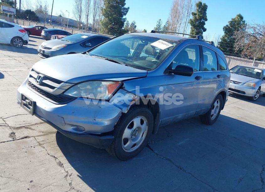 Photo 2 of 2010 Honda Cr-v LX (VIN 5J6RE4H39AL008977)