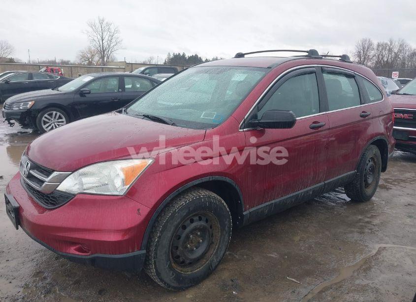 Photo 2 of 2010 Honda Cr-v LX (VIN 5J6RE4H39AL043521)