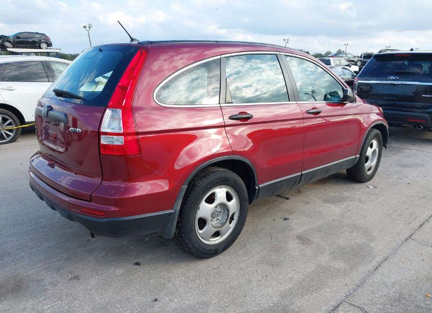 Photo 4 of 2010 Honda Cr-v LX (VIN 5J6RE4H39AL061078)