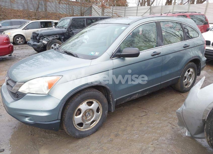 Photo 2 of 2010 Honda Cr-v LX (VIN 5J6RE4H39AL071450)