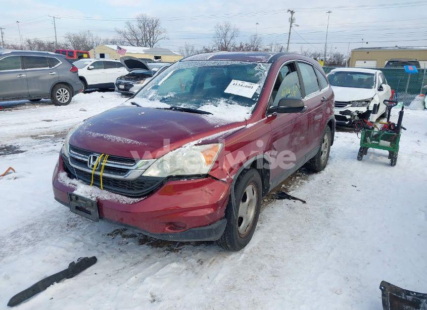 Photo 2 of 2010 Honda Cr-v LX (VIN 5J6RE4H3XAL082666)
