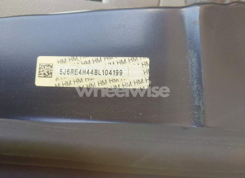 Photo 9 of 2011 Honda Cr-v SE (VIN 5J6RE4H44BL104199)