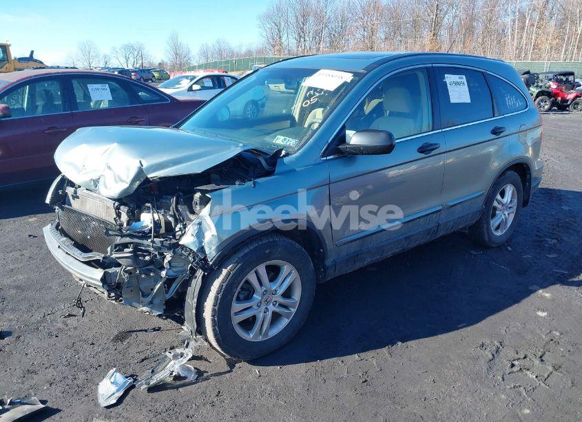 Photo 2 of 2010 Honda Cr-v EX (VIN 5J6RE4H50AL064744)