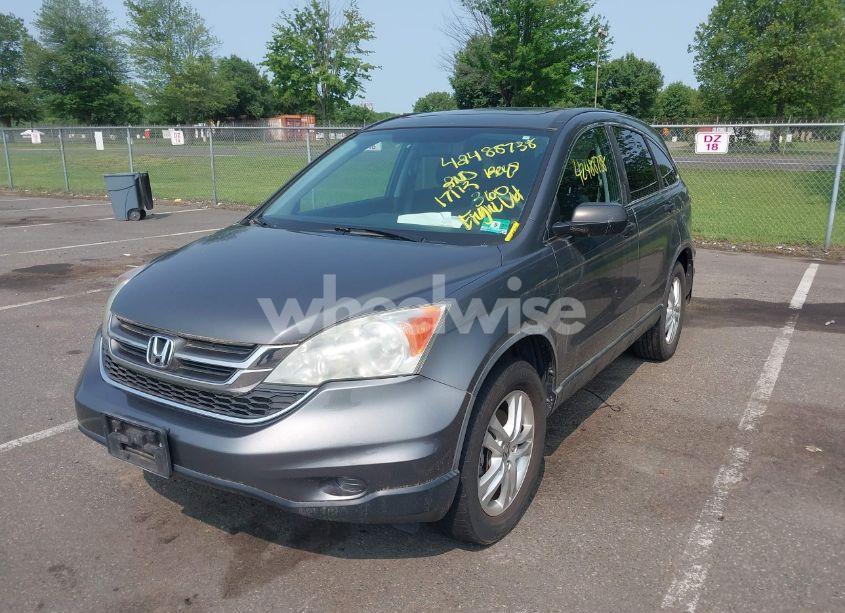 Photo 2 of 2010 Honda Cr-v EX (VIN 5J6RE4H52AL093985)